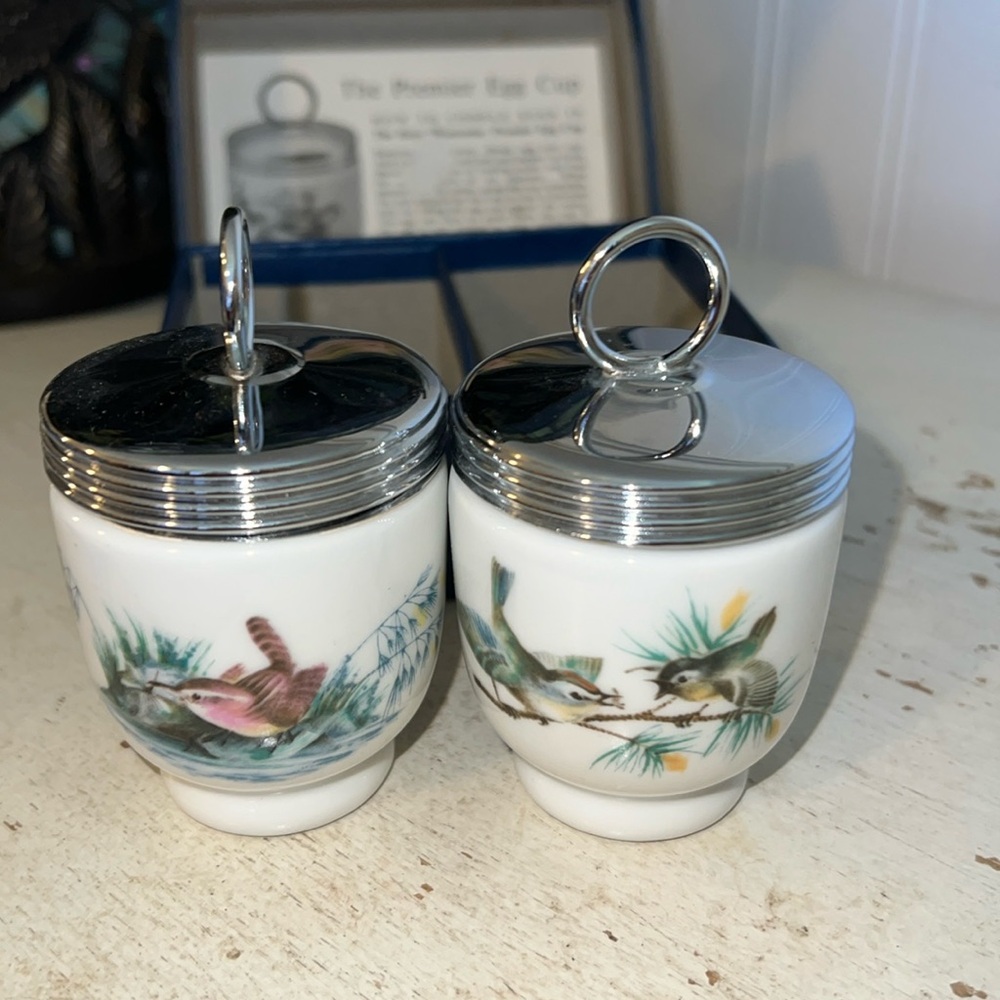 NWT Royal Worcester egg coddler cups in box